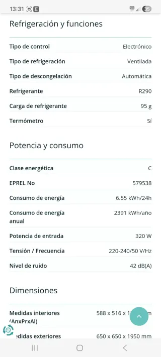 Vitrina expositora refrigerada