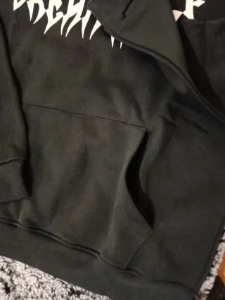 Sudadera Negra Dream Wolf