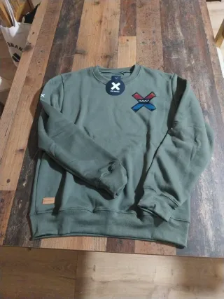 Sudadera Blue Banana Verde Talla L