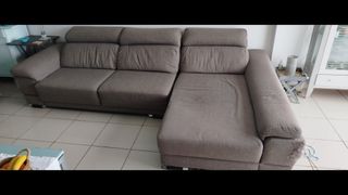 Sofá Chesslong desenfundable con arcón