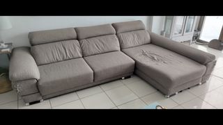 Sofá Chesslong desenfundable con arcón