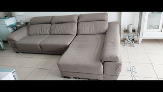 Sofá Chesslong desenfundable con arcón