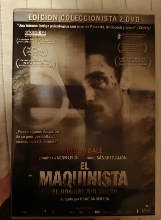 DVD El Maquinista Edición Coleccionista 2 DVD