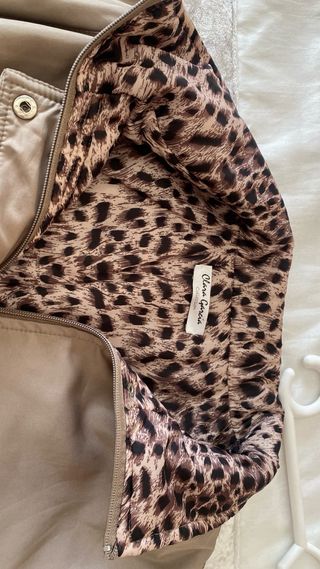 Chaqueta ligera beige T-M/G