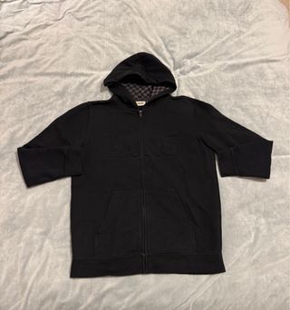 Chaqueta Vans Negra con Cremallera