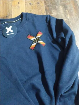 Sudadera Blue Banana Azul Talla S