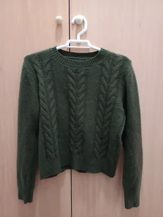 Jersey verde crop top, urge venderlo hoy