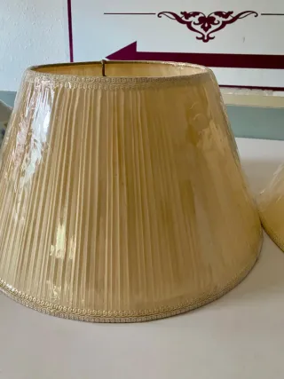 Pantallas de lámpara nuevas - Beige  precio unidad