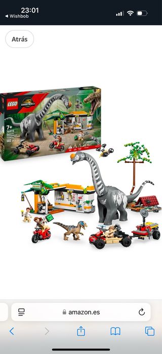 LEGO Jurassic World Misión de Seguimiento NUEVO