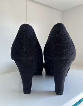 Zapatos de tacón negros talla 40