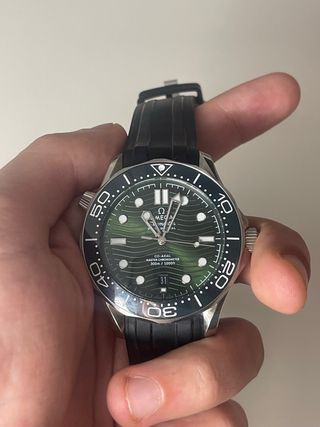 Omega Seamaster Reloj Verde