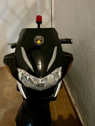 Moto Eléctrica Infantil Policía