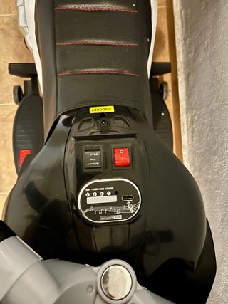 Moto Eléctrica Infantil Policía