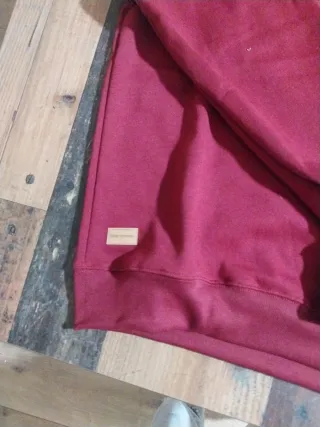 Sudadera Blue Banana Burdeos Talla XXL