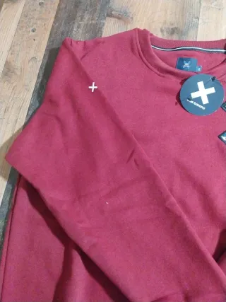 Sudadera Blue Banana Burdeos Talla XXL