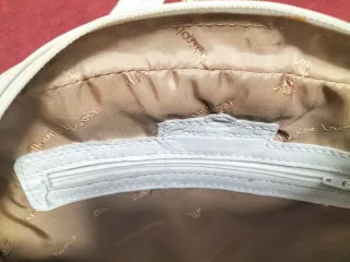 Bolso piel Maurice Lacroix blanco