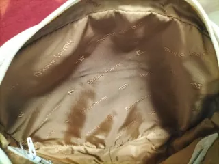 Bolso piel Maurice Lacroix blanco