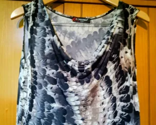 Mono largo estampado mujer