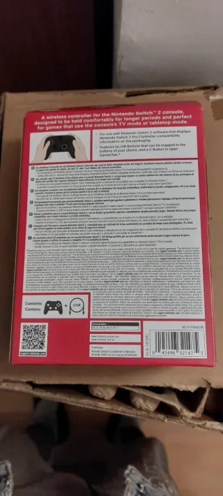 Controller Nintendo Switch 2 Pro Nero