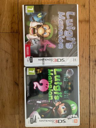 Luigi's Mansion 1 e 2 per Nintendo 3DS sigillati