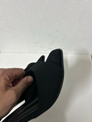 Sabot donna tacco alto nero tg 40 nuovo