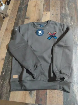 Sudadera Blue Banana Talla L Marrón