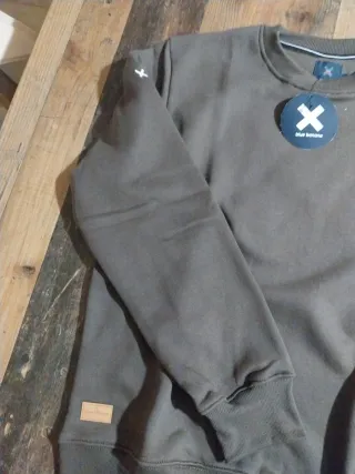 Sudadera Blue Banana Talla L Marrón