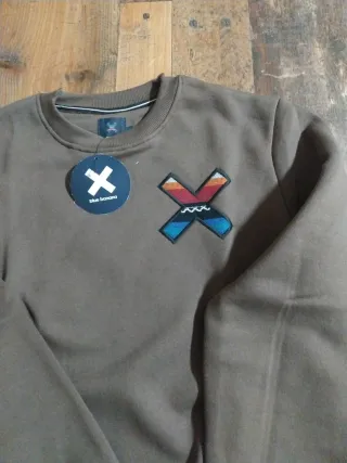 Sudadera Blue Banana Talla L Marrón