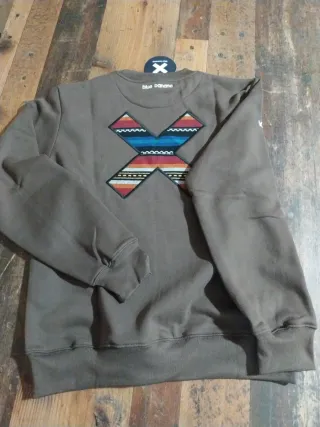 Sudadera Blue Banana Talla L Marrón