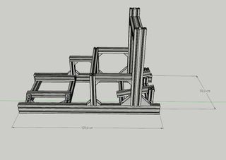Postazione F1 Alluminio Simulatore Guida