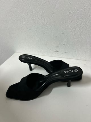 Sabot donna tacco nero tg 41 nuovo