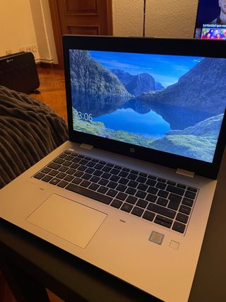 Ordenador portátil HP Plata/Negro