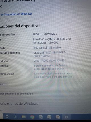 Ordenador portátil HP Plata/Negro