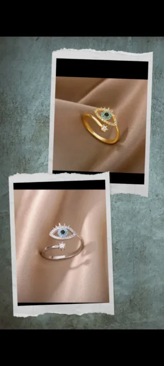 Anillos Ojo Turco Ajustables