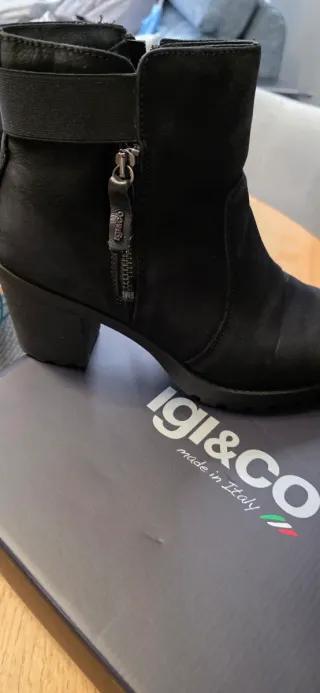 Botas IGI&CO Negras Tacón