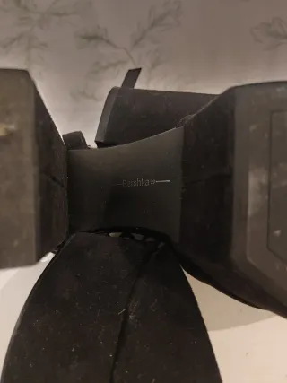 Sandalias de tacón negras