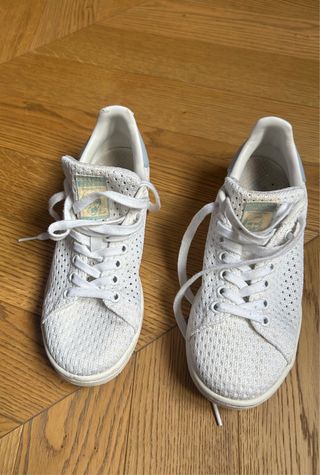 Adidas Stan Smith bianche blu