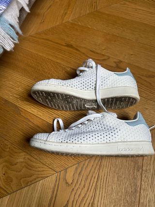 Adidas Stan Smith bianche blu