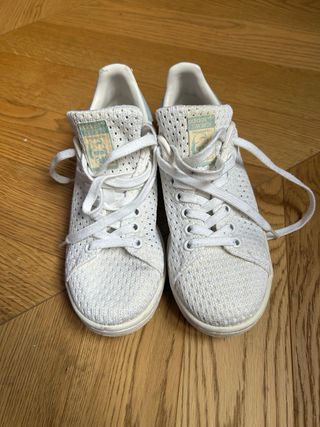 Adidas Stan Smith bianche blu