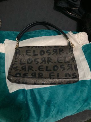 Bolso RR Piel Azul y gris