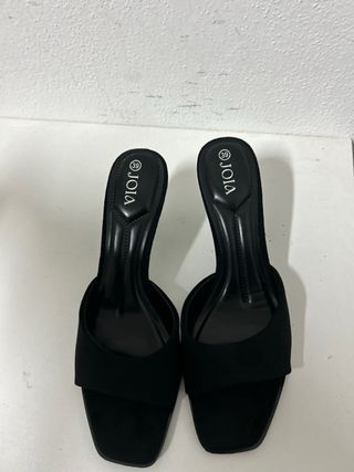 Sabot donna tacco nero tg 39 nuovo