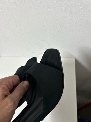 Sabot donna tacco nero tg 39 nuovo