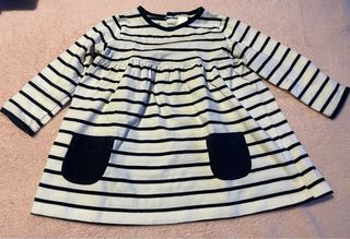 Vestidos de rayas niña