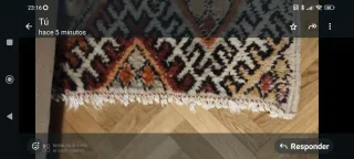 Alfombra de lana 290x200