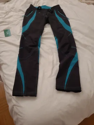 Pantalón TrangWorld Talla XS Negro/Verde