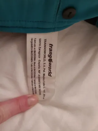 Pantalón TrangWorld Talla XS Negro/Verde