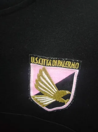 Tuta Lotto Palermo Vintage Nera Rosa