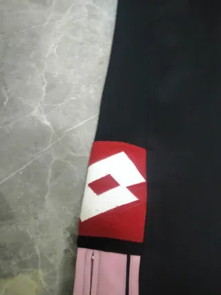 Tuta Lotto Palermo Vintage Nera Rosa