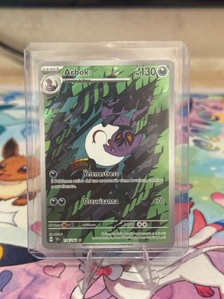 Pokemon Arbok 176/162 Cronoforze Carta Allenatore