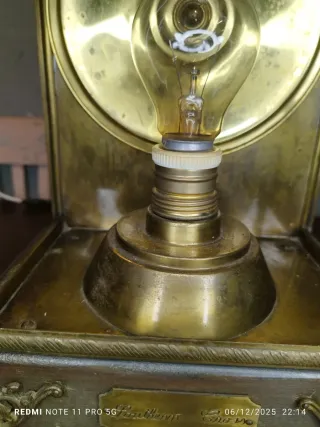 Lámpara antigua diseño marítimo